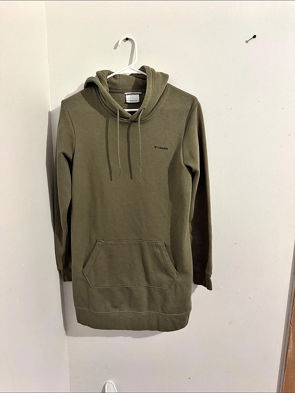 Columbia Women's Trek Hoodie Dress Green XS